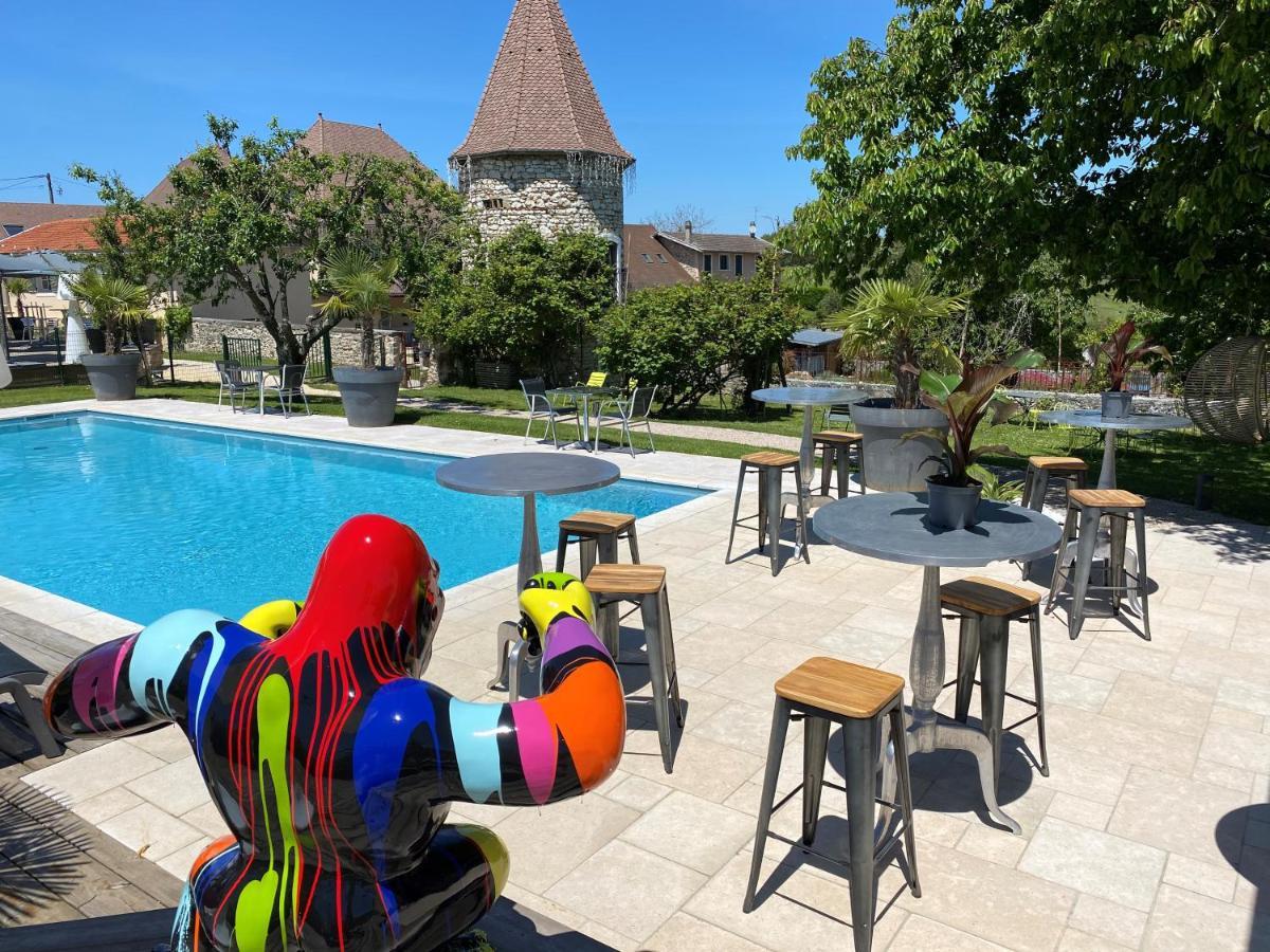 Hotel Domaine De Suzel Vignieu Exteriér fotografie